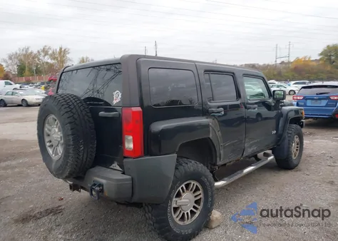 2006 Hummer H3 Suv из США, поврежденный, VIN 5GTDN136468299634